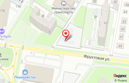 Автостоянка в Ульяновске на карте