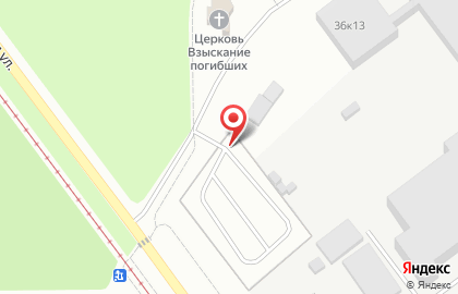 Автостоянка в Челябинске на карте