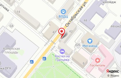 Магазин Мир семян на Октябрьской улице на карте