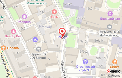 Управление вневедомственной охраны по Центральному административному округу на карте