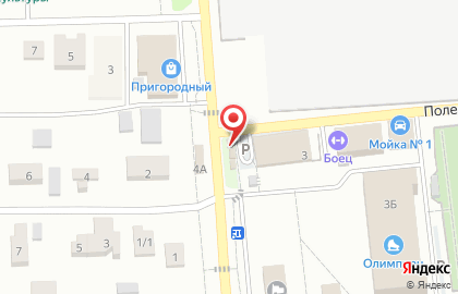 Хлебная лавка на Центральной улице на карте
