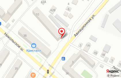 LaVanda на Авиационной улице на карте
