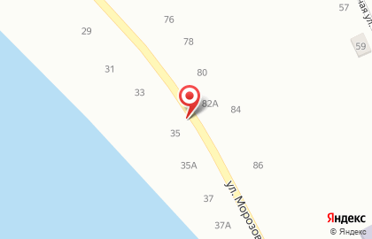 Магазин хозяйственных товаров на улице Морозова на карте