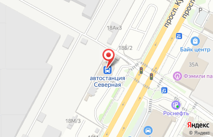 Аварком на проспекте Кулакова на карте