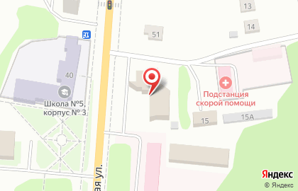 Универсам Fix Price на Октябрьской улице на карте