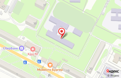Средняя школа №2 в Будённовске на карте