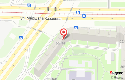 Мини-маркет Эльдарио на карте
