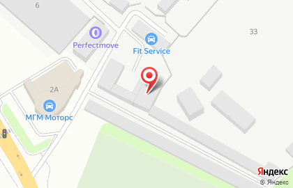 Малярно-кузовной центр MGM Service на карте