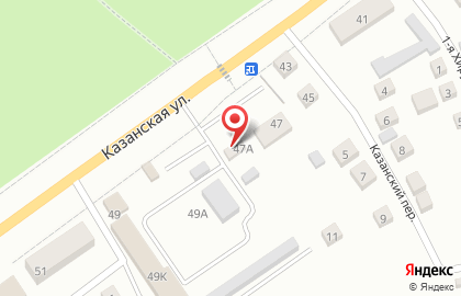 Магазин памятников на Казанской улице на карте