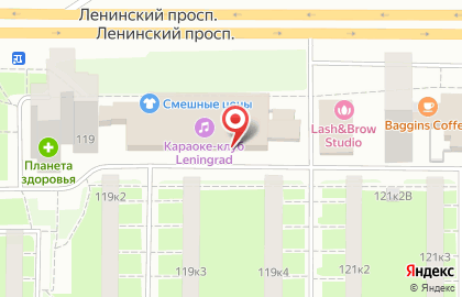 Нотариус Евтехов В.А. на Ленинском проспекте на карте