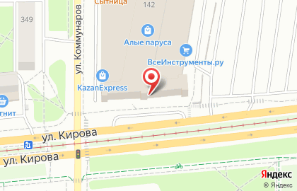 Агентство юридических услуг на улице Кирова на карте