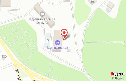 Центральная гостиница во Владивостоке на карте