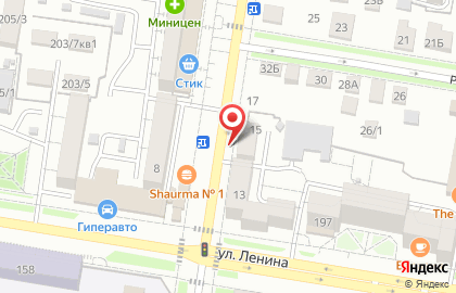 Бар Beerloga в Благовещенске на карте