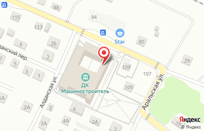 Детская школа искусств Гармония в Центральном районе на карте