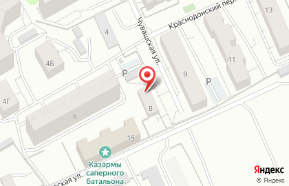 Продовольственный магазин Продуктофф в Ленинградском районе на карте