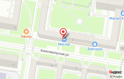 Магазин отделочных и строительных материалов Мастер в Нижнем Новгороде на карте