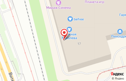 Магазин одежды Снежная королева на Балканской площади на карте
