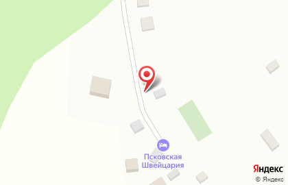 Экодеревня Псковская Швейцария на карте