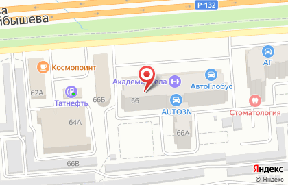 Магазин электротоваров Электра на улице Куйбышева на карте