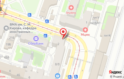 Аптека Столички на площади Ленина на карте