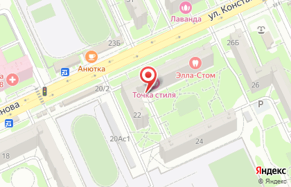 Салон красоты Точка 34 на карте
