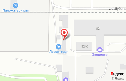ЛесОптТорг на Новосибирской улице на карте