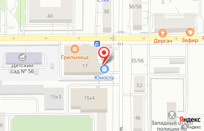 Ремонтная мастерская на Тимуровской улице на карте