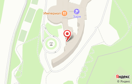 Санаторий Заря в Кисловодске на карте