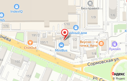 Экспресс на Сормовской улице на карте