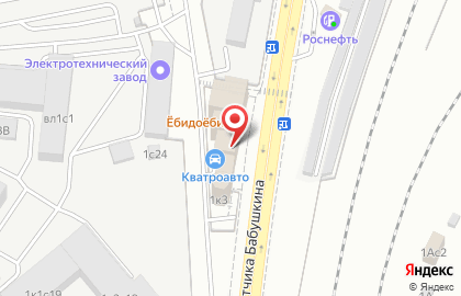 Интернет-магазин TV Detail на улице Лётчика Бабушкина на карте