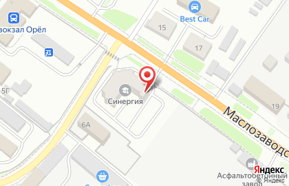 Московский финансово-промышленный университет Синергия в Заводском районе на карте