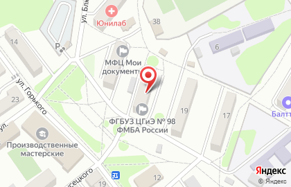Управление по делам гражданской обороны и чрезвычайным ситуациям городского округа Большой Камень на карте