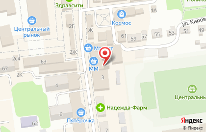 Займ универсал на улице Максима Горького на карте