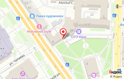 Министерство здравоохранения Омской области на карте
