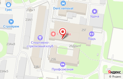 Букетная мастерская на проспекте Гагарина на карте