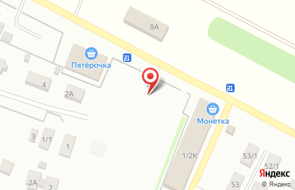 Супермаркет Пятёрочка в Уфе на карте