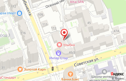 ООО Банкомат, МАК-Банк на Советской улице на карте