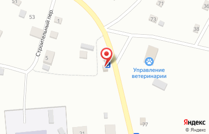 Продуктовый магазин в Новосибирске на карте