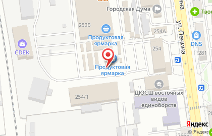 Пассаж на улице Ленина на карте