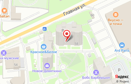 Продуктовый магазин в Санкт-Петербурге на карте