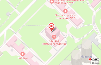 Клиника иммунопатологии Ниифки на улице Залесского, 6 к 9 на карте