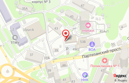 Студия воздушного танца и фитнеса Виктории Сарнавской на карте