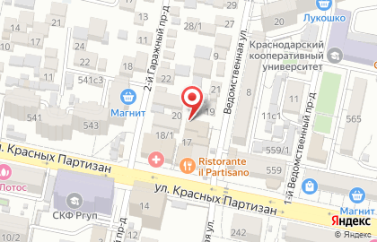 Гараж на карте