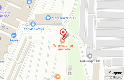 Магазин фастфудной продукции на улице Маршала Казакова на карте