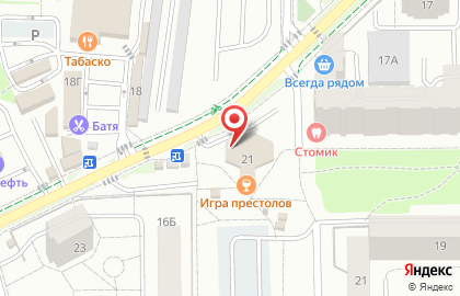 Автоэлектрика в Калининграде на карте