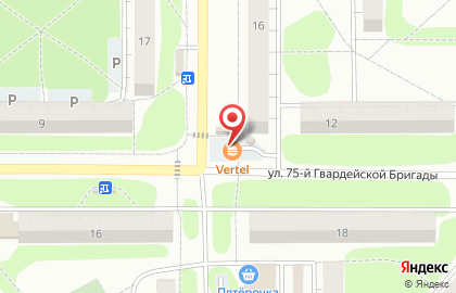 Кафе быстрого питания Vertel на улице 50 лет ВЛКСМ на карте