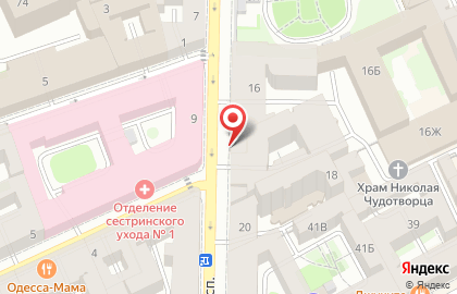 Ресторан Мясная лавка на Вознесенском проспекте на карте