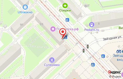 Ювелирный магазин и мастерская 585*Золотой в Московском районе на карте