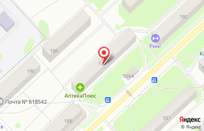 Бар в Перми на карте