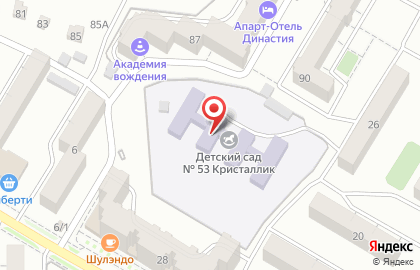 Детский сад №53 СО РАН на карте